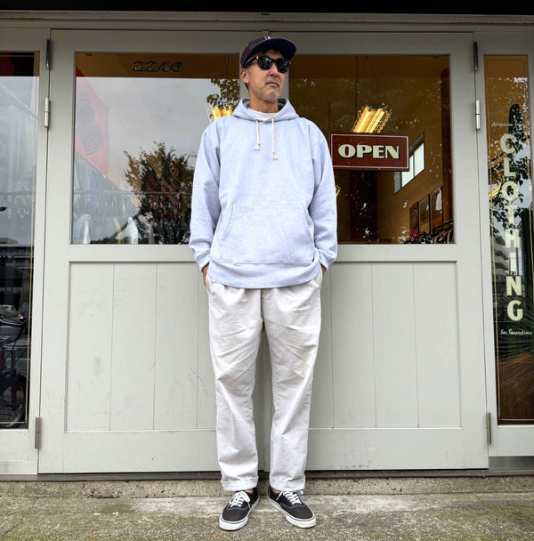 HOUSTON - U.S. COTTON R/V HOODIE - GREY