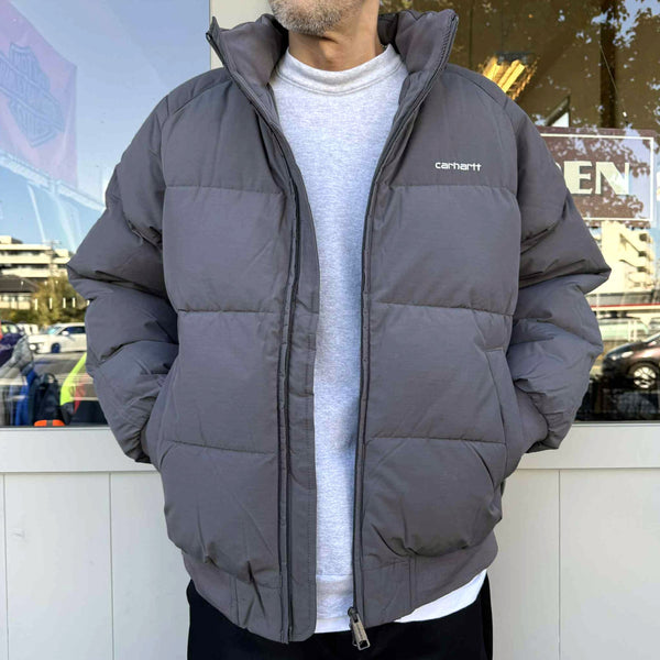 Carhartt WIP - NEBRASKA JACKET - PORPHRY / WHITE