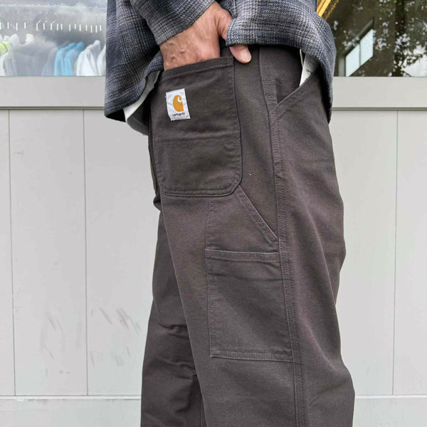 Carhartt WIP - SINGLE KNEE PANT - TABACCO RINSED