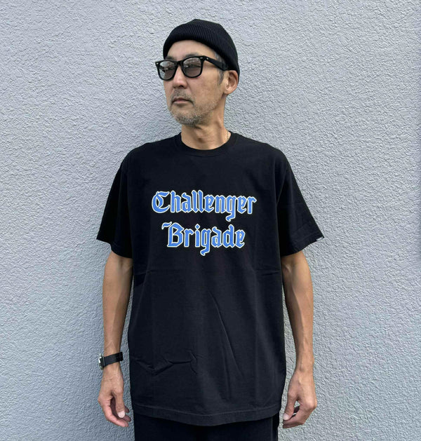 CHALLENGER - CLASSIC LOGO TEE - BLACK