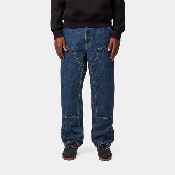 Carhartt WIP - DOUBLE KNEE PANT - BLUE STONE WASHED