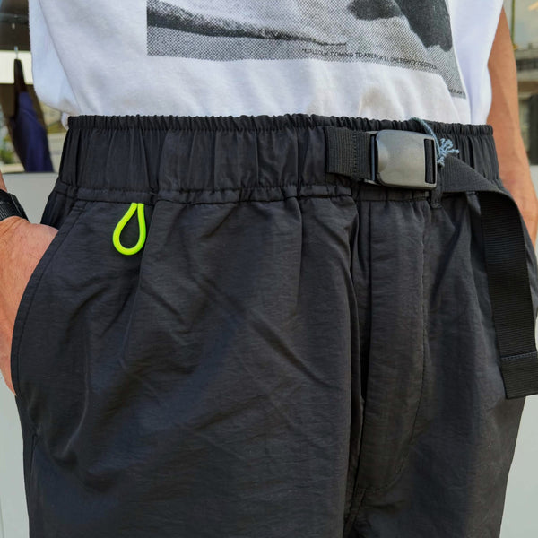 CHALLENGER - NYLON BASIC SHORTS - BLACK