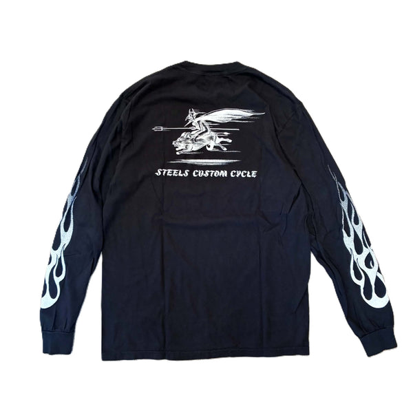 STEELS - DEVIL LONG SLEEVE - BLACK
