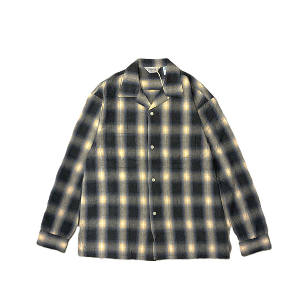 FIVE BROTHER - CHECK ONE-OP SHIRTS - GREY