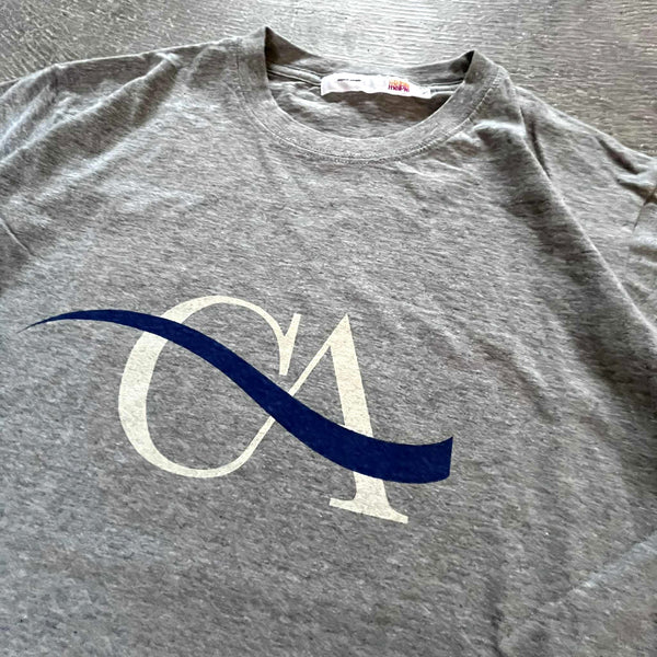 melple - PASADENA SHORT SLEEVE CA - HEATHER GRAY