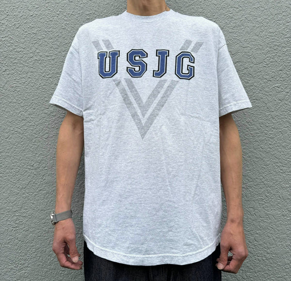 BLACK JAKS x MADE IN STANDARD - USJG TEE - ASH GRAY