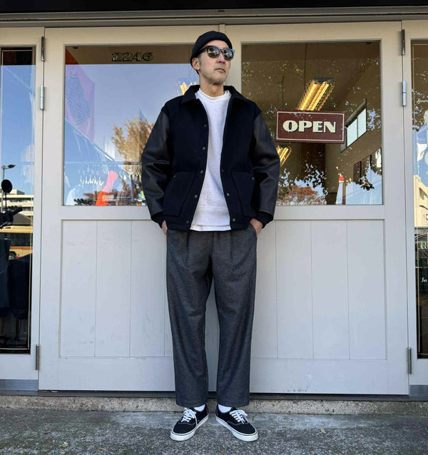 JACKMAN - COMP WOOL UMPS PANTS - HEATHER BLACK