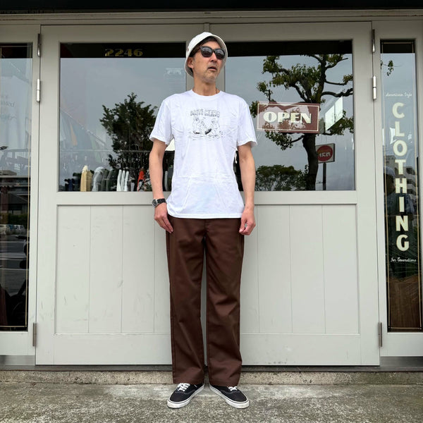 ANTIHERO - CURB PIT SS T-SHIRT - WHITE