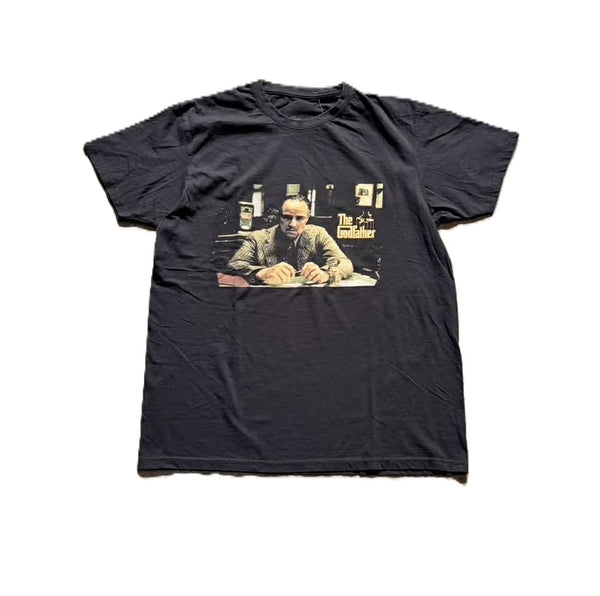 THRIFTY LOOK - THRIFTY THE GODFATHER TEE - BLACK