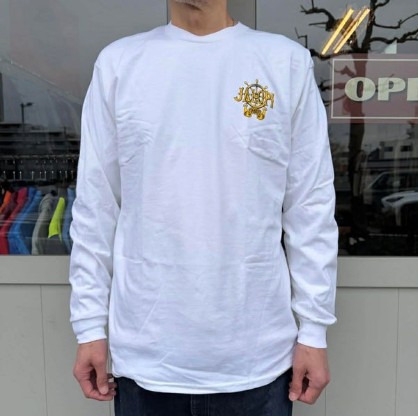 ANTIHERO - JALOPI TUGBOAT LS T-SHIRT - WHITE