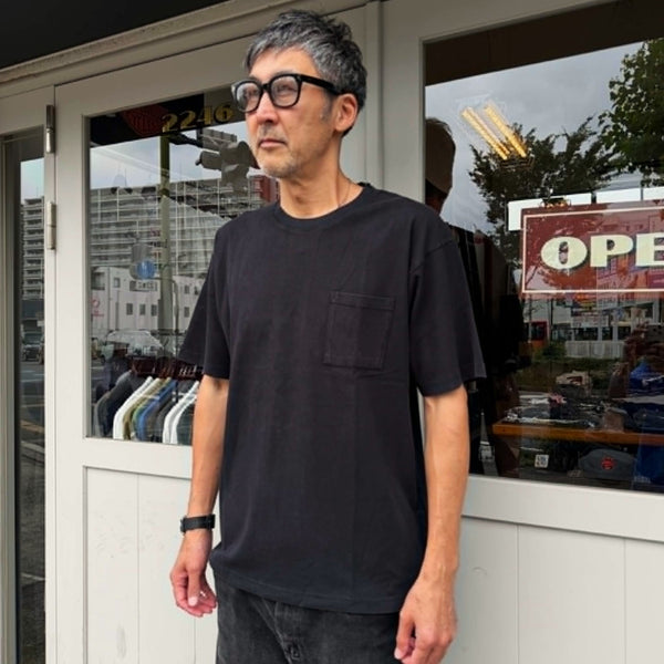 BLUCO - PIGMENT POCKET T-SHIRTS - BLACK