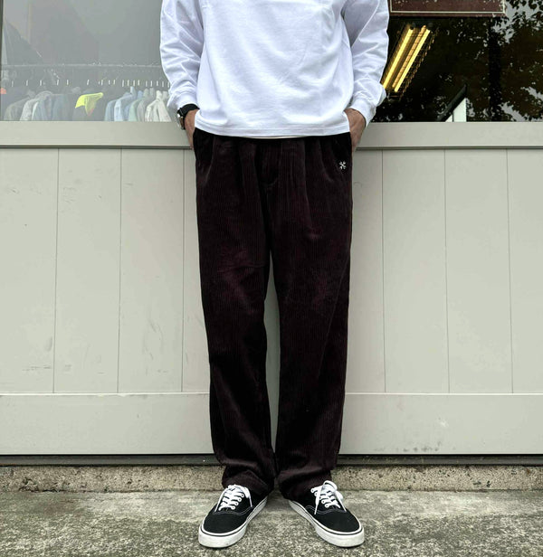 BLUCO - CORDUROY EASY WORK PANTS - BROWN