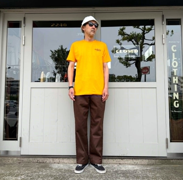 ANTIHERO - THE BUCKY SS T-SHIRT - GOLD