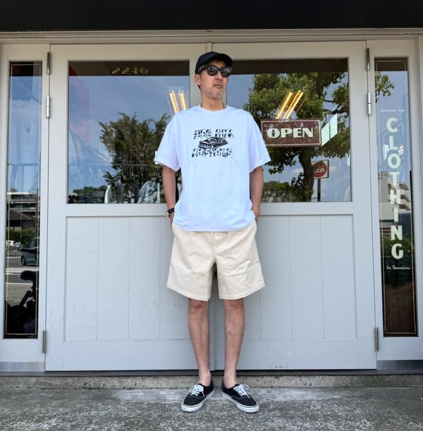 DOGHILL KUSTOMS - CLASSIC CAR TEE - WHITE