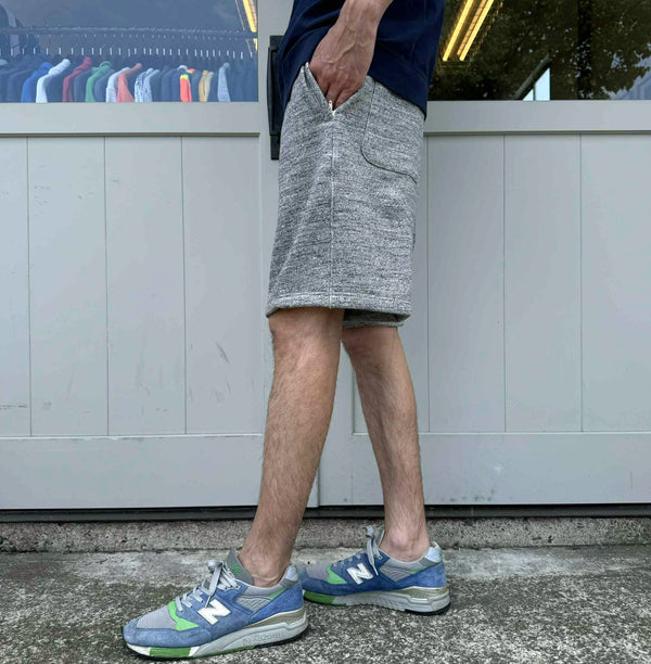 JACKMAN - SWEAT SHORTS - HEATHER CHARCOAL