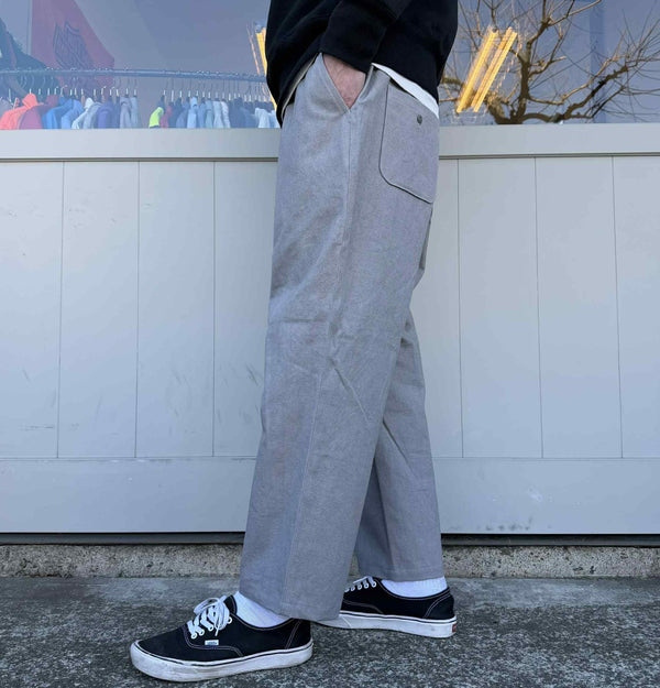 JACKMAN - Canvas Rookie Pants - Solid Gray