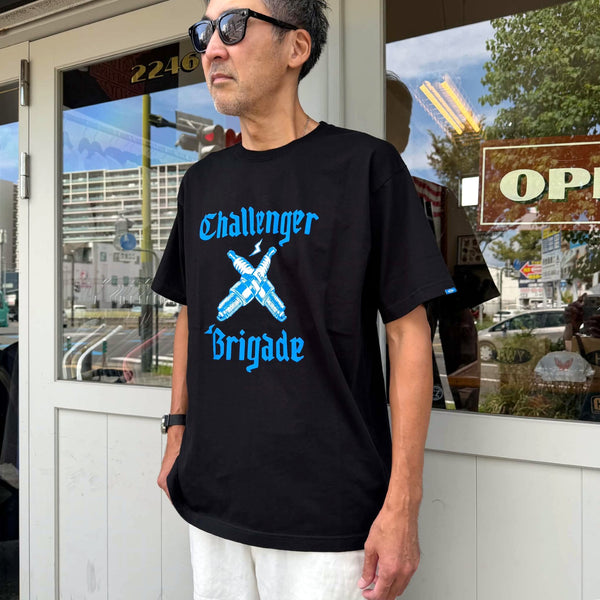 CHALLENGER - SPARK TEE - BLACK