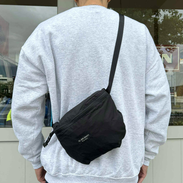 ILL ONE EIGHTY - ONE PANEL BAG - BLACK