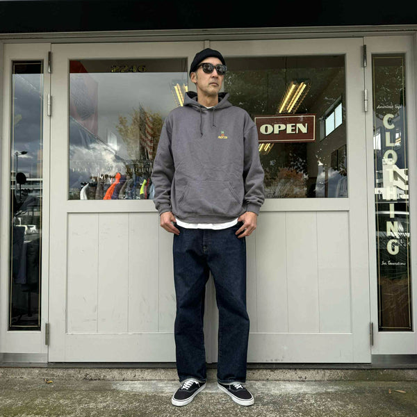 JERZEES - 'DIA DE MUERTOS'PULL HOODIE - CHARCOAL