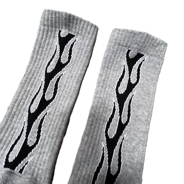 RADIALL - FLAMES - HEATHER GRAY