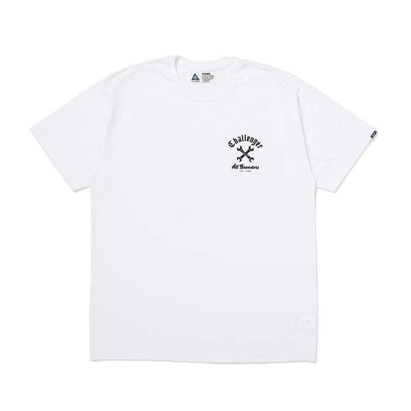 CHALLENGER - MECHANIC TEE - WHITE