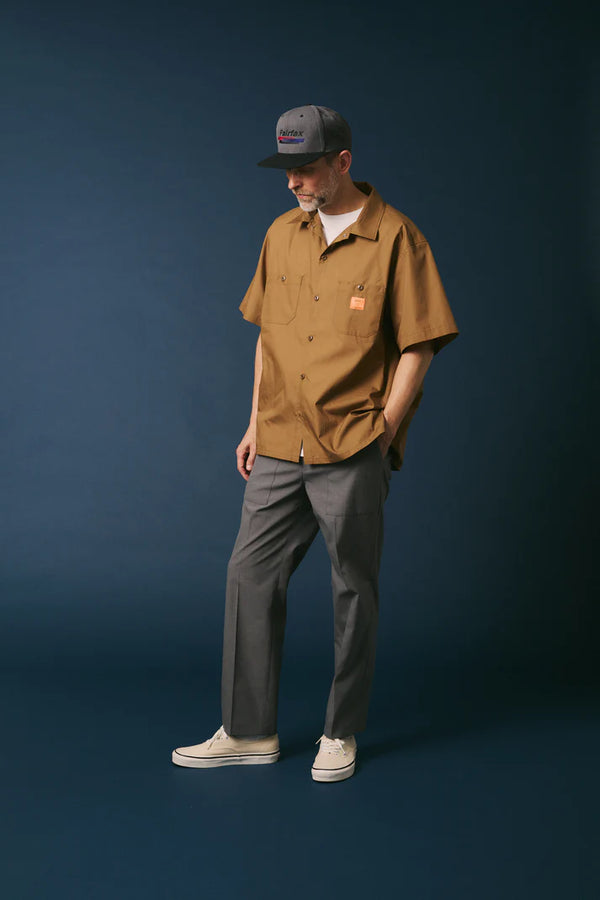 melple - TRUCKER CAP - FAIRFAX - CHARCOAL × BLACK