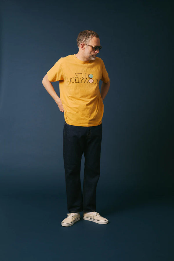 melple - PASADENA SHORT SLEEVE HOLLYWOOD - GOLD