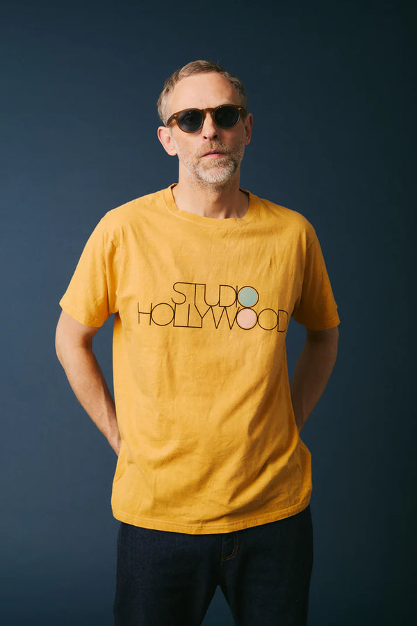 melple - PASADENA SHORT SLEEVE HOLLYWOOD - GOLD