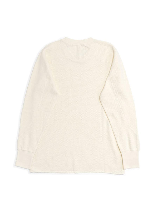 HOUSTON - HEAVY THERMAL C/N TEE - OFF WHITE