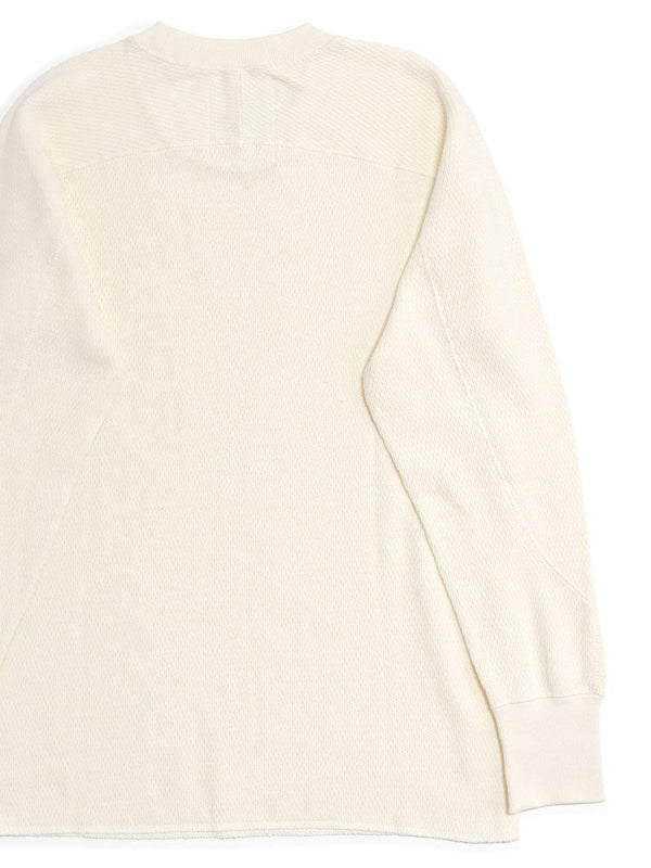 HOUSTON - HEAVY THERMAL C/N TEE - OFF WHITE