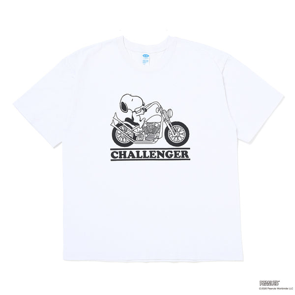 CHALLENGER - SNOOPY TEE - WHITE