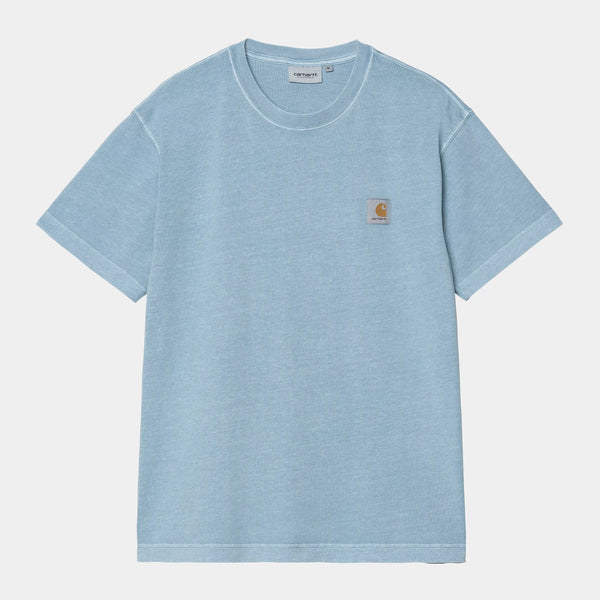 Carhartt WIP - NELSON T-SHIRTS - CLAV BLUE (garment dyed)