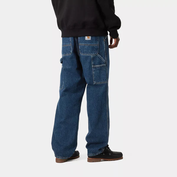 Carhartt WIP - SINGLE KNEE PANT - BLUE STONE WASHED