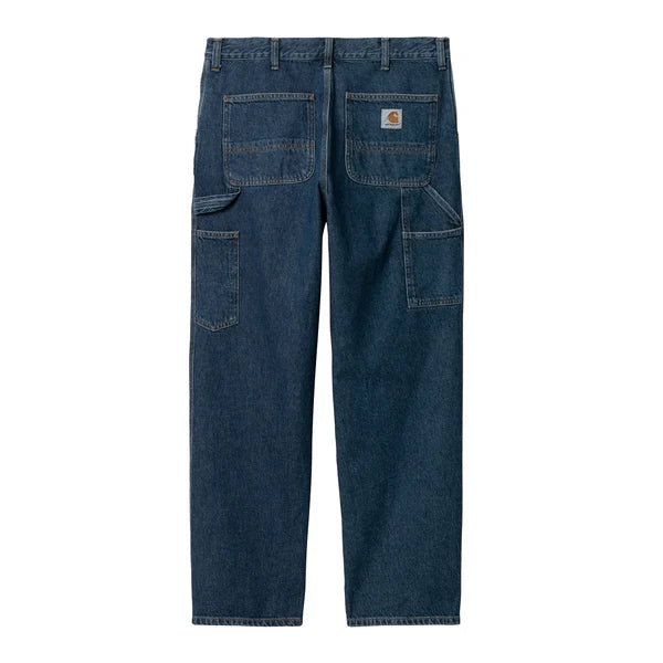 Carhartt WIP - SINGLE KNEE PANT - BLUE STONE WASHED