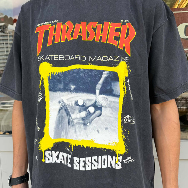 THRASHER - DECEMBER 1983  - BLACK