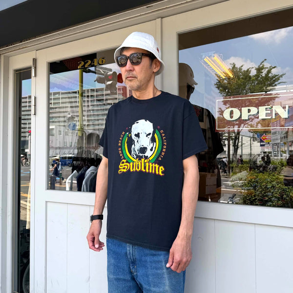 THRIFTY LOOK - THRIFTY SUBLIME TEE - BLACK