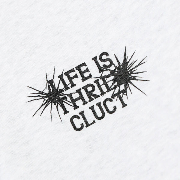CLUCT - LIFE IS THRILL [CREW SWEAT] - ASH