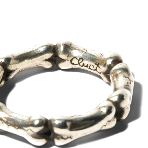 CLUCT - BONE [RING]  - SILVER