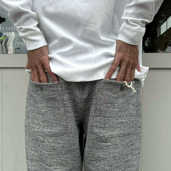 JACKMAN - GG SWEAT PEGTOP PANTS - HEATHER CHARCOAL