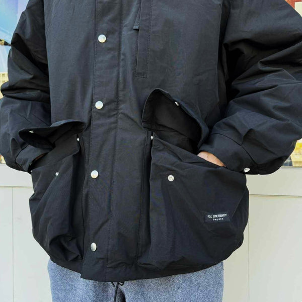 ILL ONE EIGHTY - MANTEN PARKA - BLACK