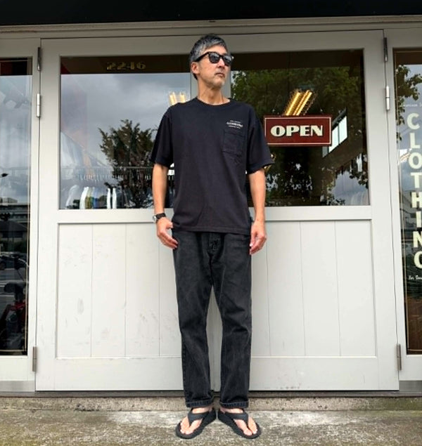 BLUCO - PIGMENT POCKET T-SHIRTS Ticket - BLACK