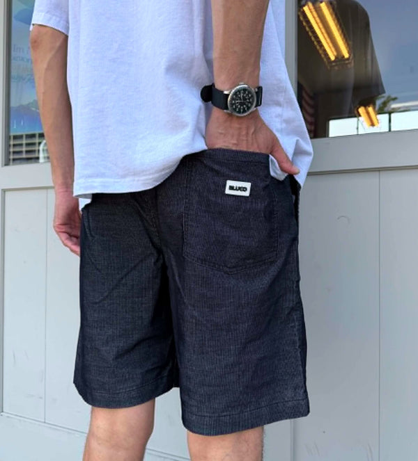 BLUCO - STRETCH SUMMERCORD EASY SHORTS - BLACK