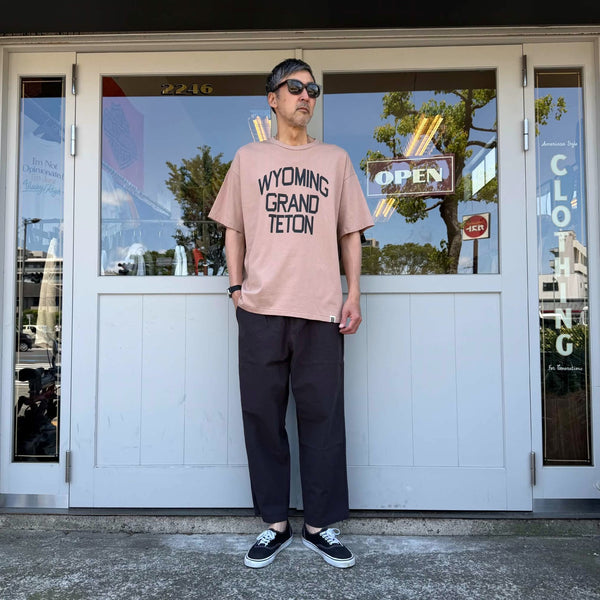 ILL ONE EIGHTY - WYOMING GRAND TETON TEE - PINK