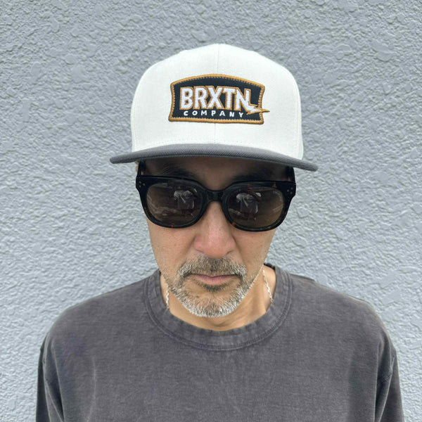 BRIXTON - LIGHTNING MP SNPK - OFF WHITE-CHARCOAL