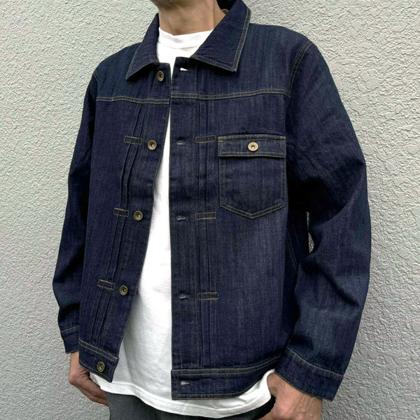FIVE BROTHER -  LIGHT OZ DENIM JACKET - INDIGO