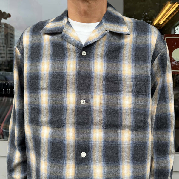 FIVE BROTHER -  CHECK ONE-OP SHIRTS - GREY