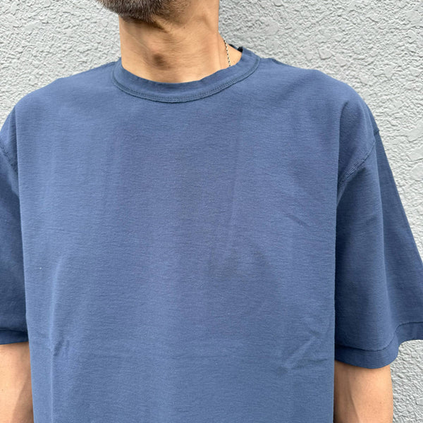 ARMY TWILL - BACK JERSEY HALF SLEEVE TEE - NAVY