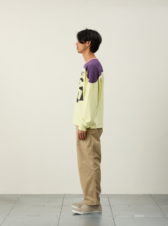 ILL ONE EIGHTY - AMERICA 76 FOOTBALL TEE - LIME