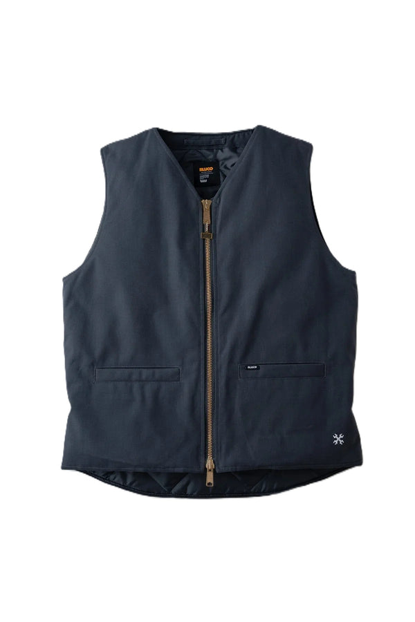 BLUCO - V NECK VEST  - CHARCOAL