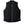 BLUCO - RIB COLLAR VEST  - BLACK
